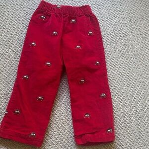 Classic Children’s Prep size 4t corduroy woody embroidered pants